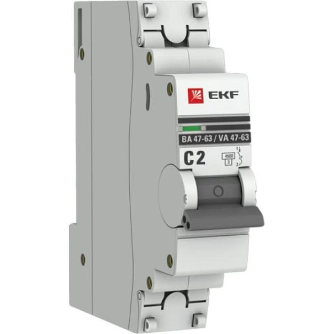 Автоматический выключатель EKF PROXIMA 1P 32А (C) 4,5kA ВА 47-63 mcb4763-1-32C-pro Автоматический выключатель EKF PROXIMA 1P 32А (C) 4,5kA ВА 47-63 mcb4763-1-32C-pro
