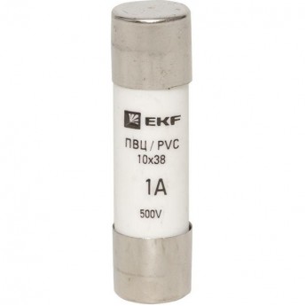 Цилиндрическая плавкая вставка EKF ПВЦ, 1А 20 шт PROxima