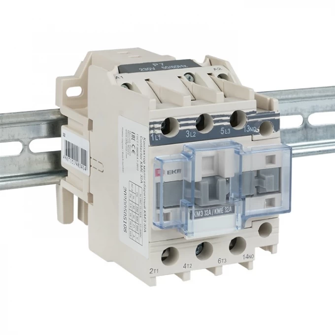 Контактор EKF PROXIMA КМЭ малогабаритный 32А 220В 1NO ctr-s-32-220 Контактор EKF PROXIMA КМЭ малогабаритный 32А 220В 1NO ctr-s-32-220