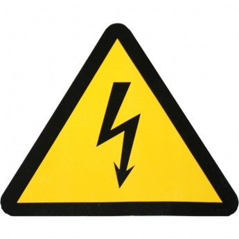 Наклейка EKF PROXIMA "Молния" (130х130х130мм.)