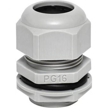 Сальник EKF PG16 IP54 (2 шт) d отверстия 21 мм / d проводника 10-14 мм PROxima plc-pg-16-2-r