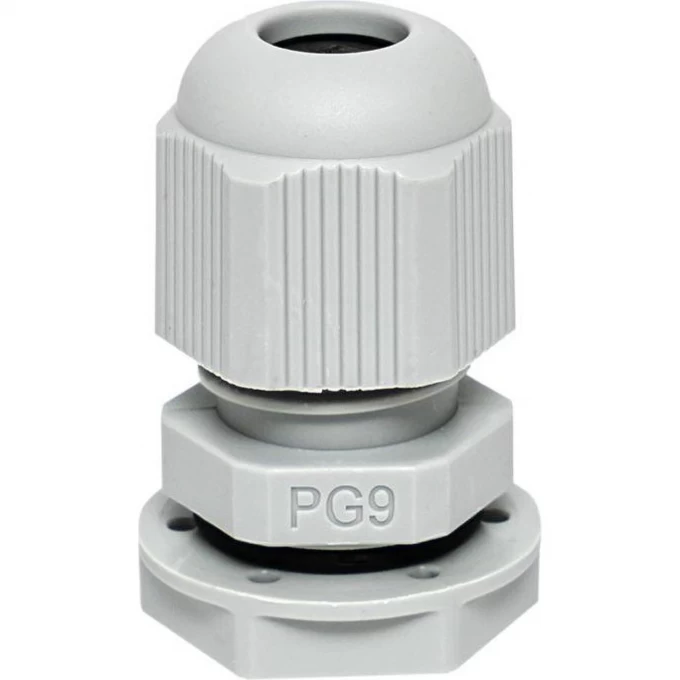 Сальник EKF PG9, IP54, d отверстия 16мм, d провода 4-8 мм, 4 штуки plc-pg-9-4-r Сальник EKF PG9, IP54, d отверстия 16мм, d провода 4-8 мм, 4 штуки plc-pg-9-4-r