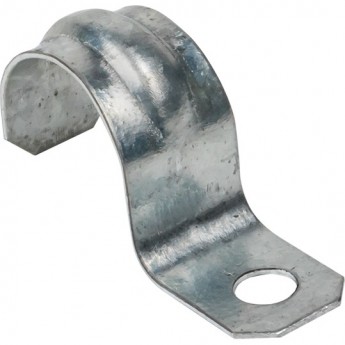 Скоба металлическая однолапковая EKF d19-20мм (100шт) PROxima