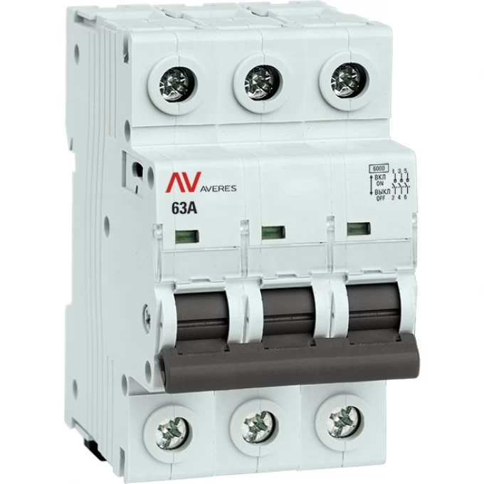 Выключатель нагрузки EKF AVERES AVN 3P 63A avn-3-63-av Выключатель нагрузки EKF AVERES AVN 3P 63A avn-3-63-av