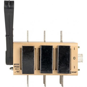 Выключатель-разъединитель EKF ВР32У-31А71220 100А 2 напр. с дугогасит. камерами несъемная лев./прав. рукоятка MAXima